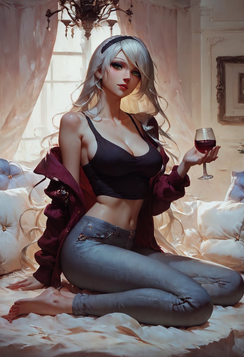 First story - AI Character