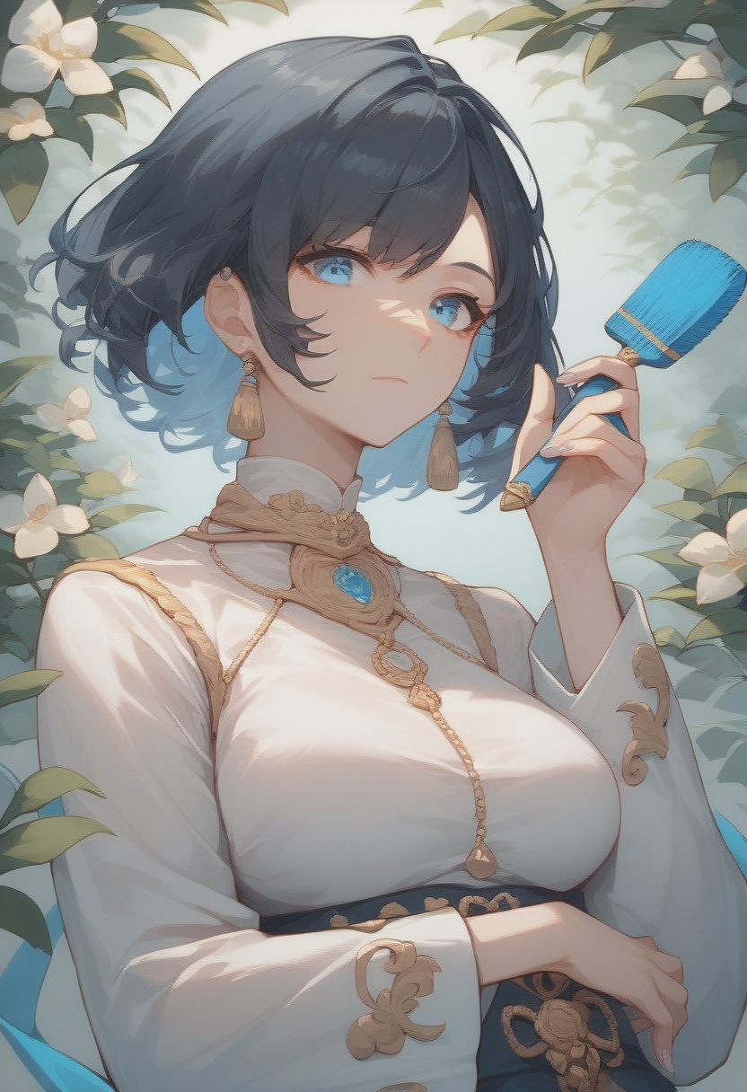 Odelia, captured by enemy admiral - AI Character