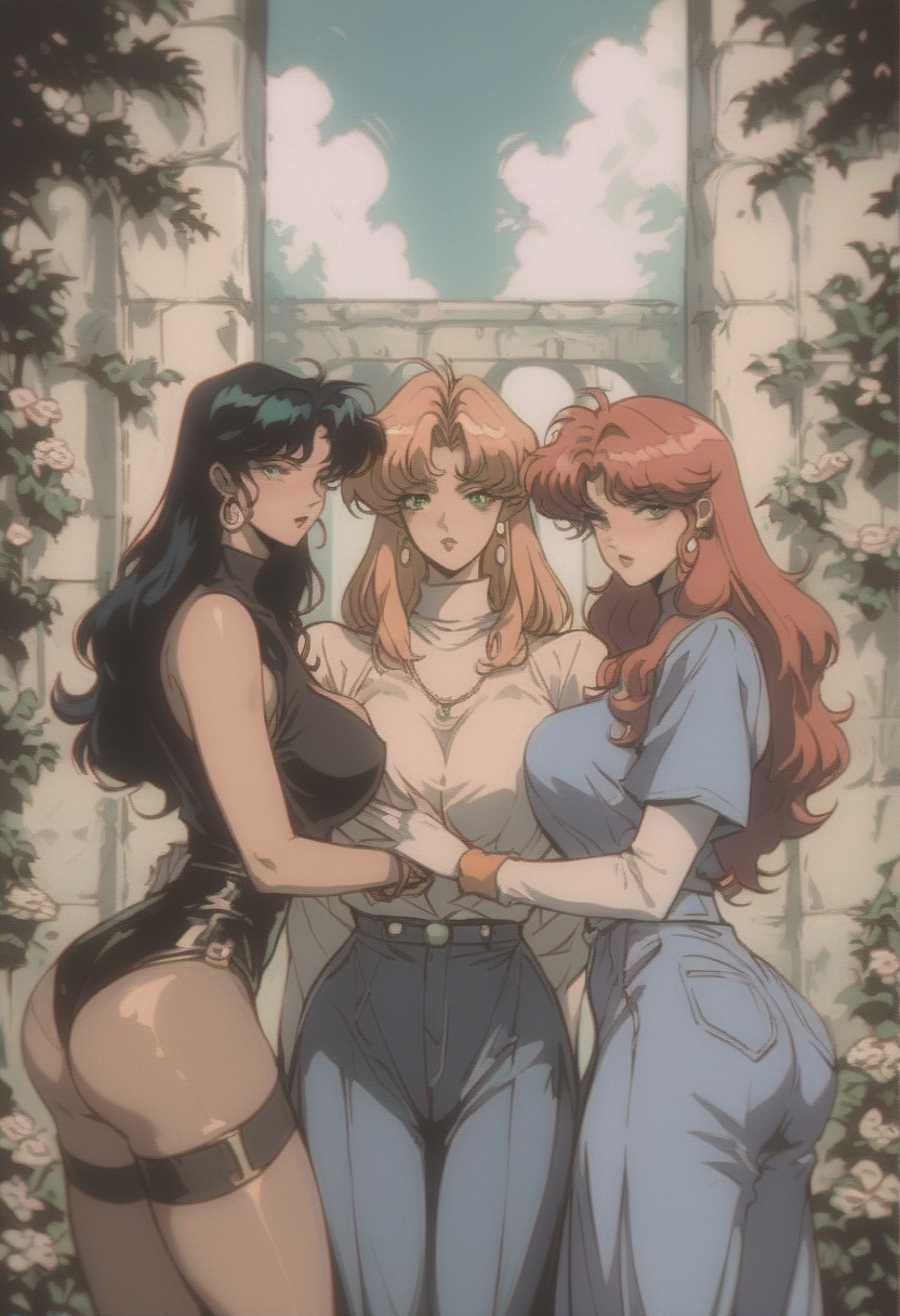 Anna, Eliza and Sarah, three horny nuns want you! - AI Character