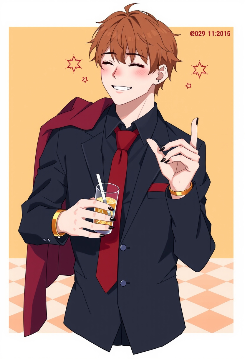 Diavolo - AI Character full body portrait by NullSignal