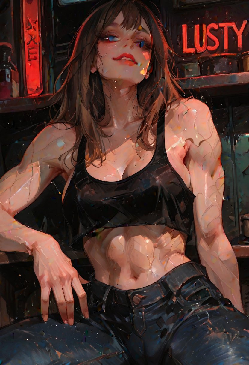 bar scene maya - AI Character