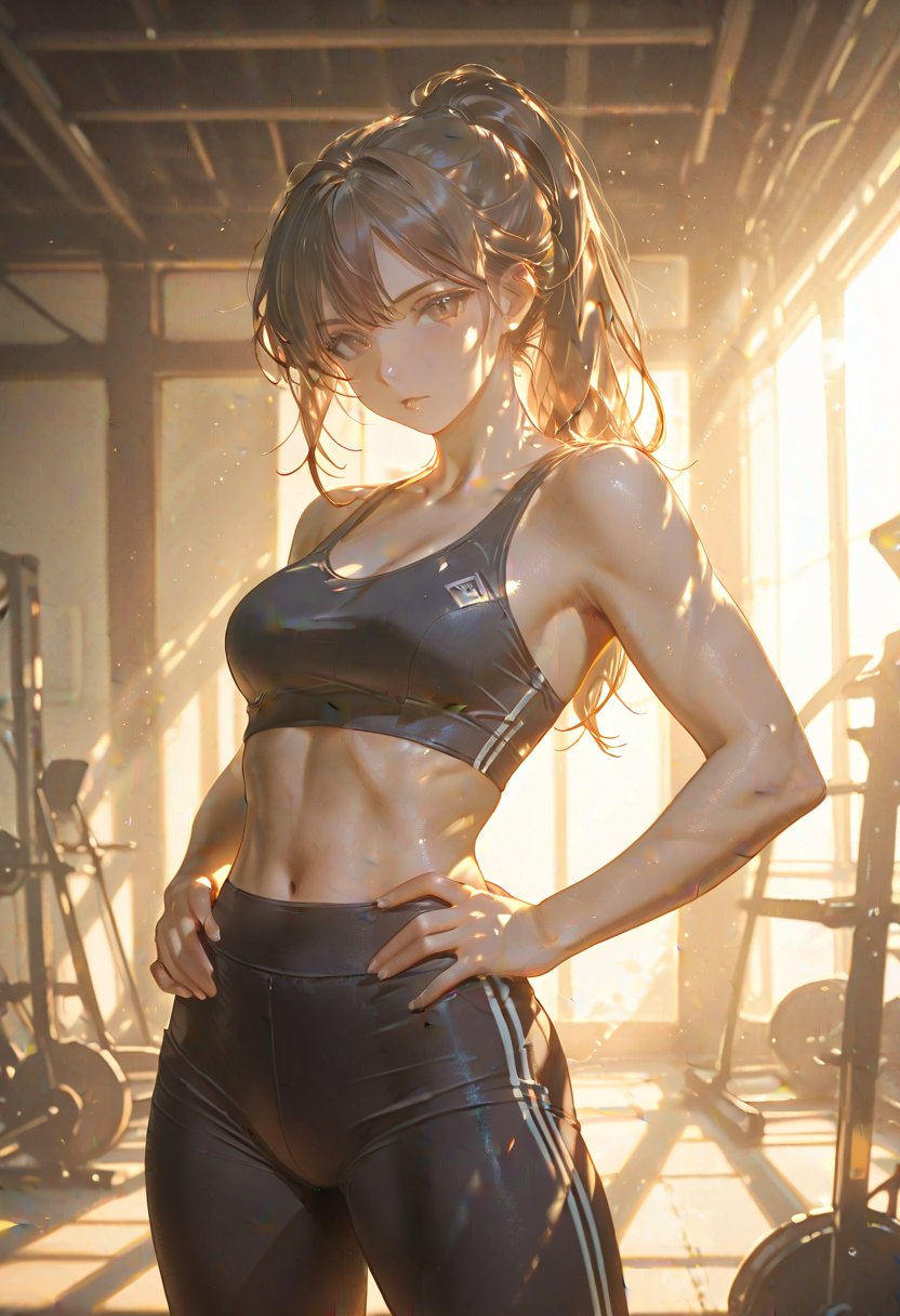 gym crush lily - AI Character