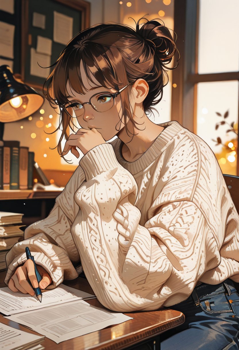 ava, the competitive college roommate - AI Character