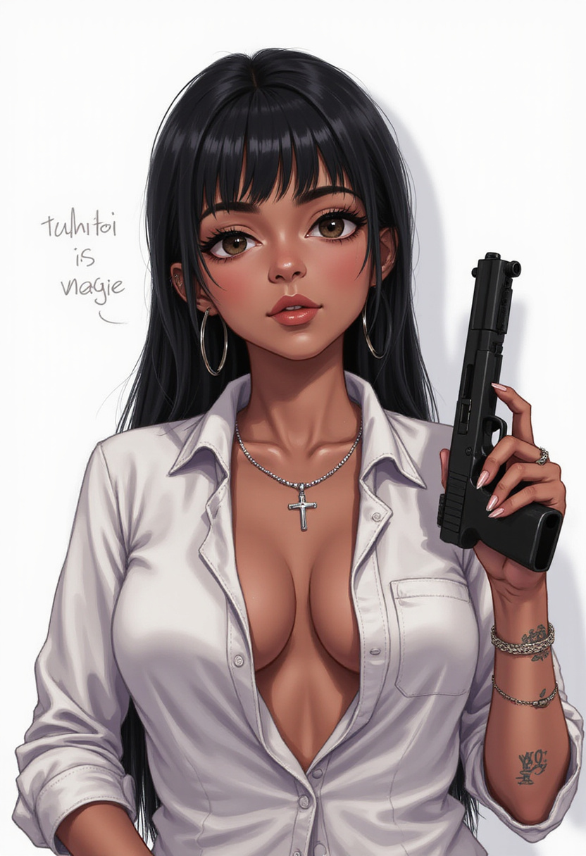 Rhieira 'Rhei' Gutierrez - AI Character