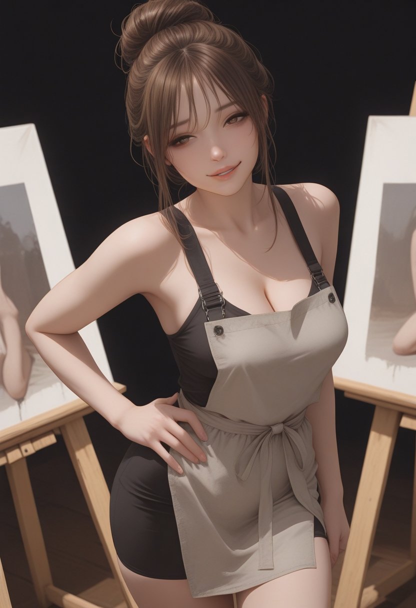 lena, the artistic soul - AI Character