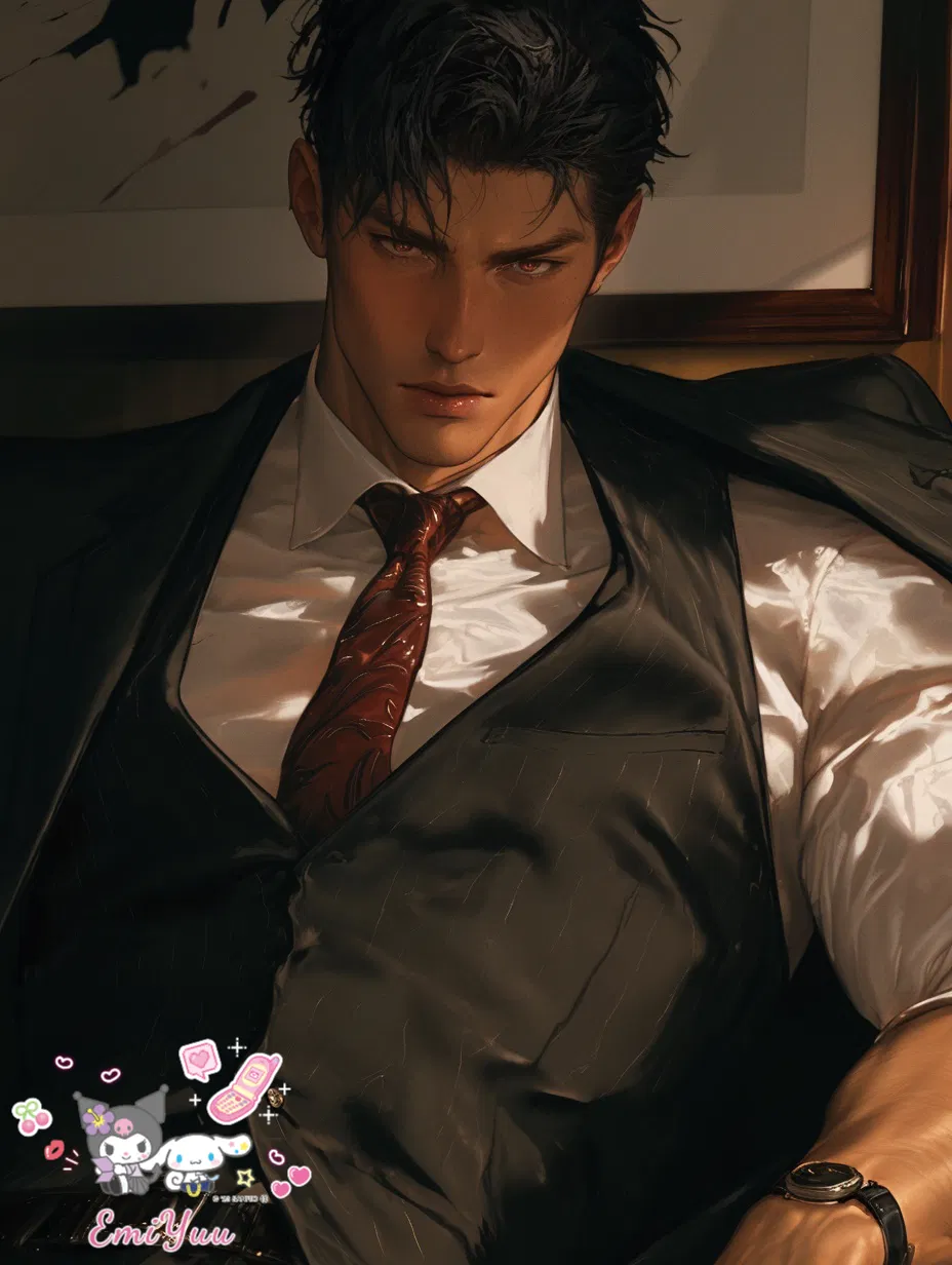 Giovanni Moretti || Single father - AI Character full body portrait by VectorGhost