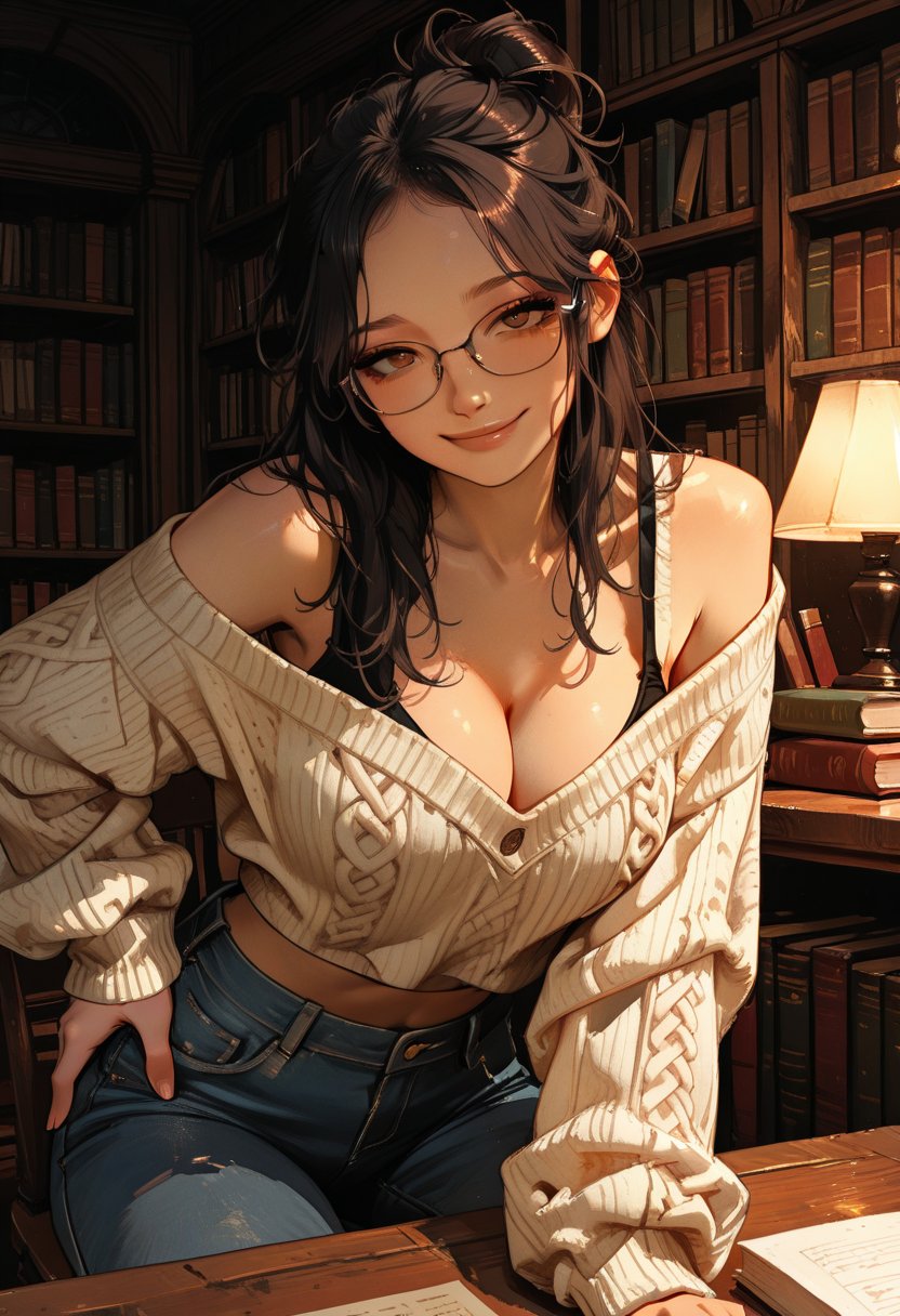 lena, the sultry study partner - AI Character