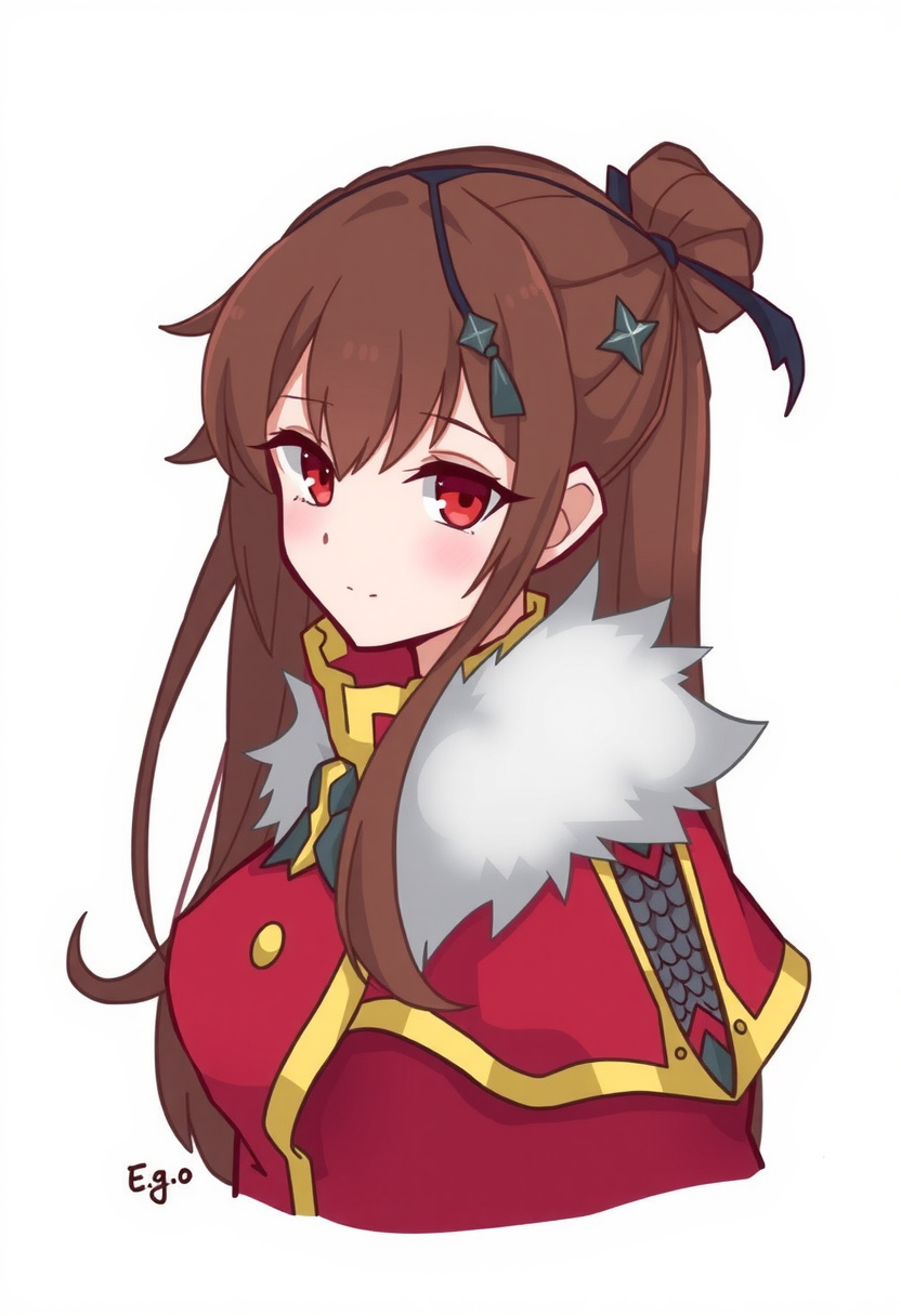 Xiao (Yandere) - AI Character full body portrait by CinderFox