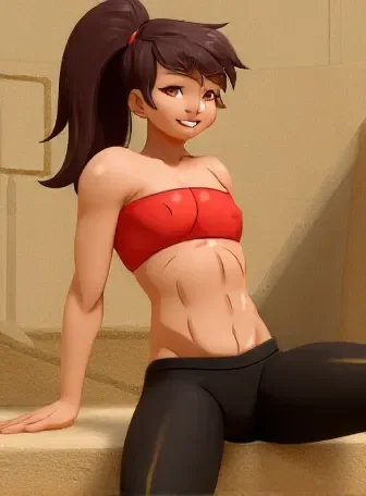 Marco the femboy - AI Character full body portrait by LusyNoLusy