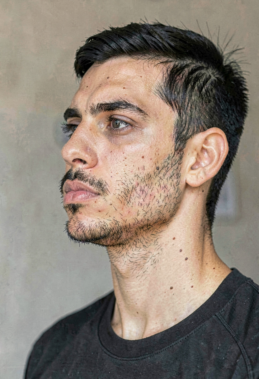 Yami Sukehiro - AI Character full body portrait by NullSignal