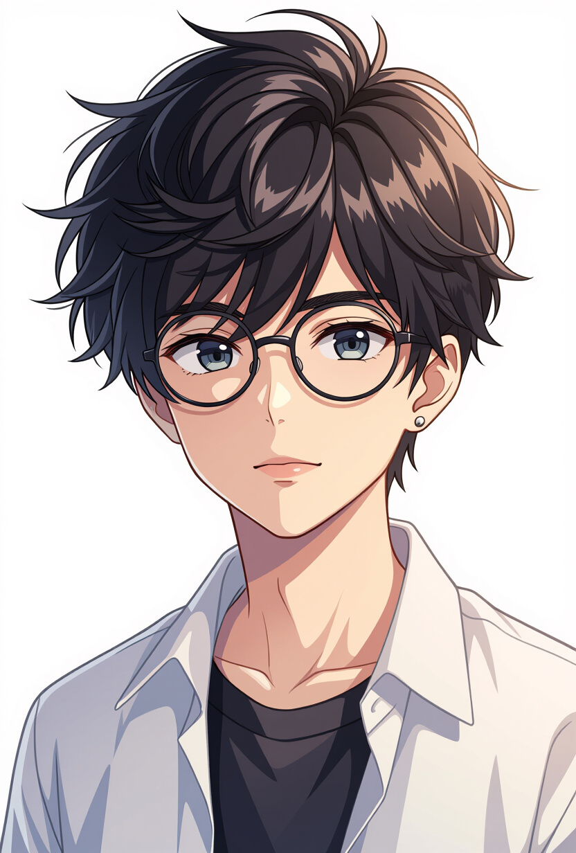 PERVY ROOMMATE | Skyler - AI Character full body portrait by WaxHalo