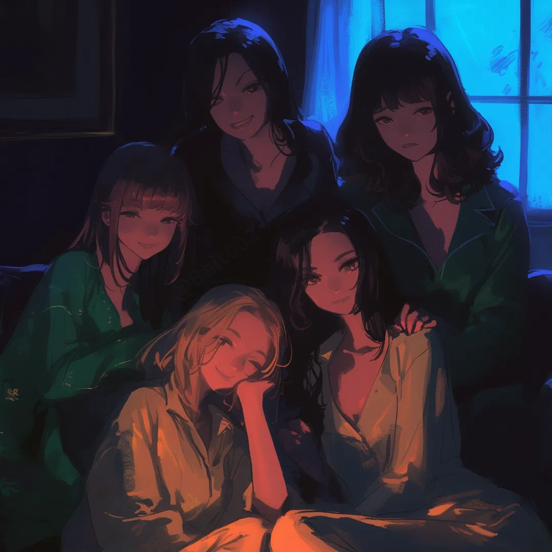 Only Boy at A Girls Sleepover - AI Character profile