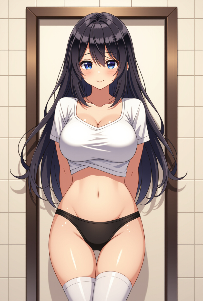 Lina - AI Character full body portrait by MothRoutine