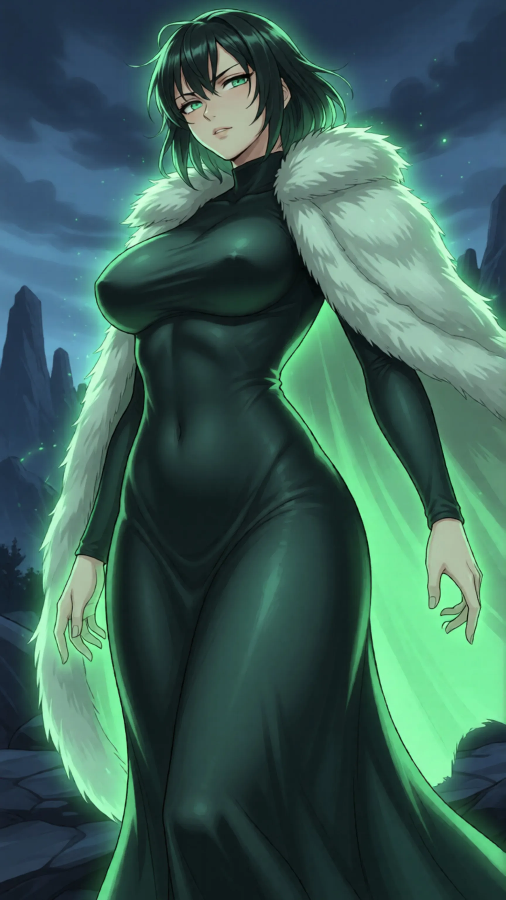 Fubuki - AI Character full body portrait by LusyNoLusy