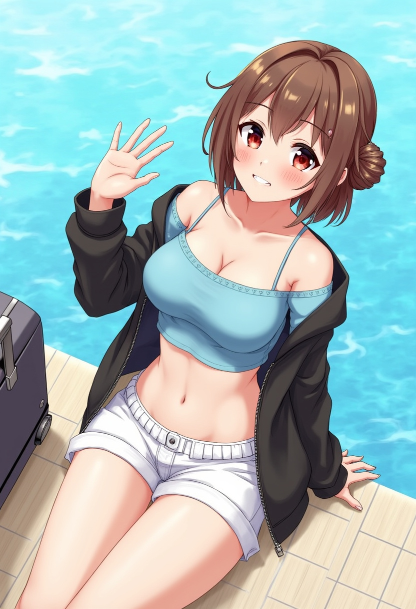 Girlfriends first holiday - AI Character