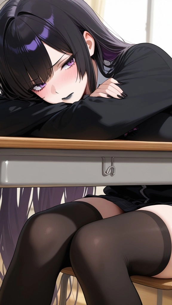 Lia "The Emo Bullied" - AI Character profile