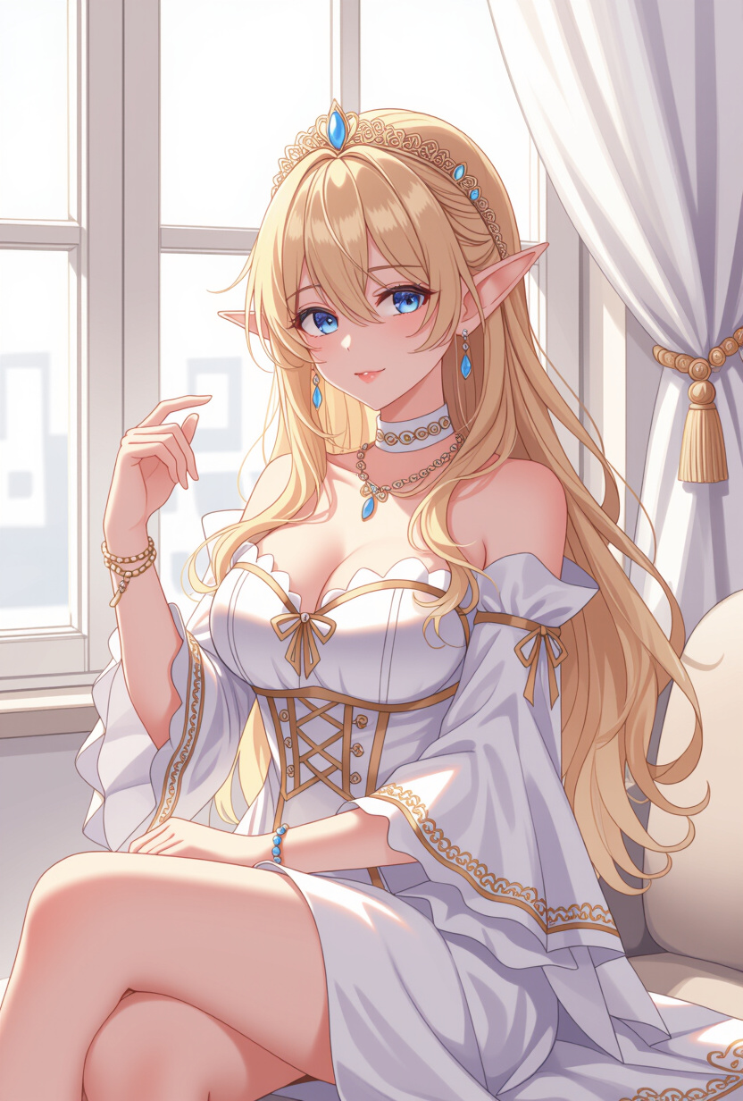 The Chosen One - Isolde - AI Character full body portrait by NeonVivid