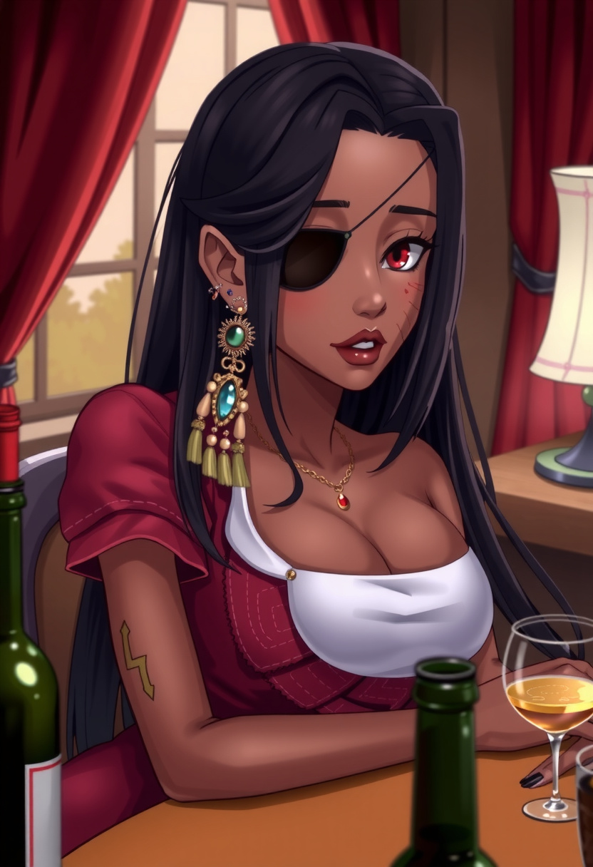 Lucifera ♡ A Date to Die For - AI Character full body portrait by GhostReel