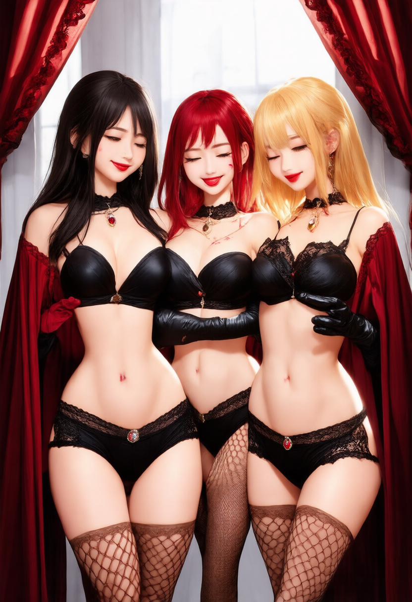 The Dimitrescu Triplets - AI Character
