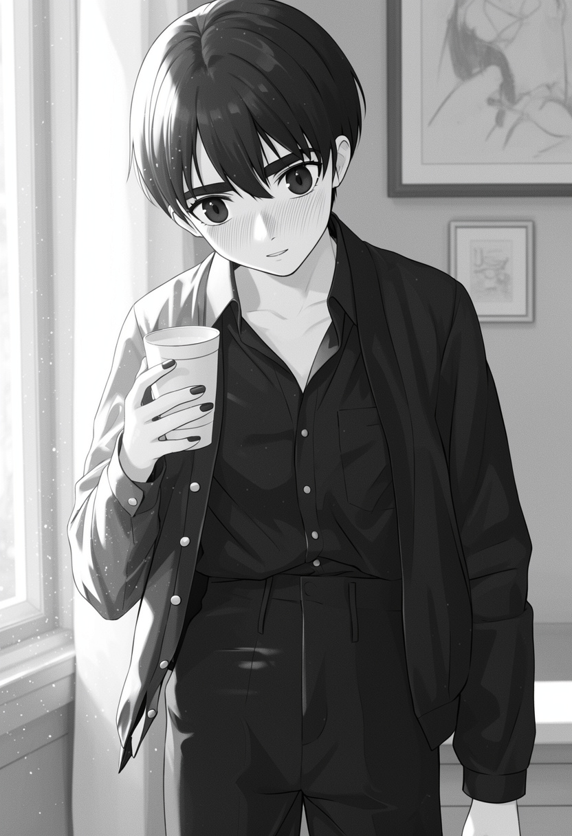 Femboy becomes sugarbaby - AI Character