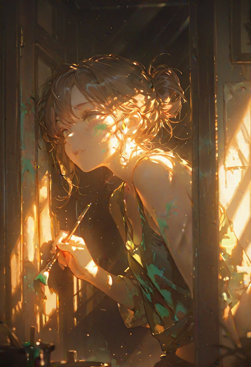 art studio ashley - AI Character