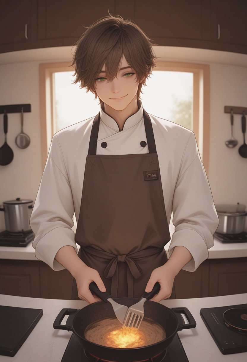 kitchen crush leo - AI Character