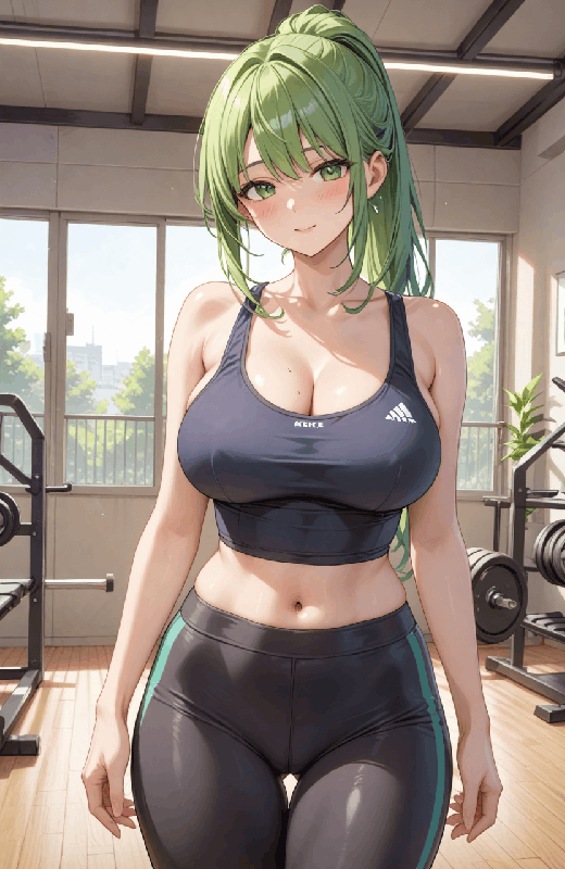 Maya gym training - AI Character profile