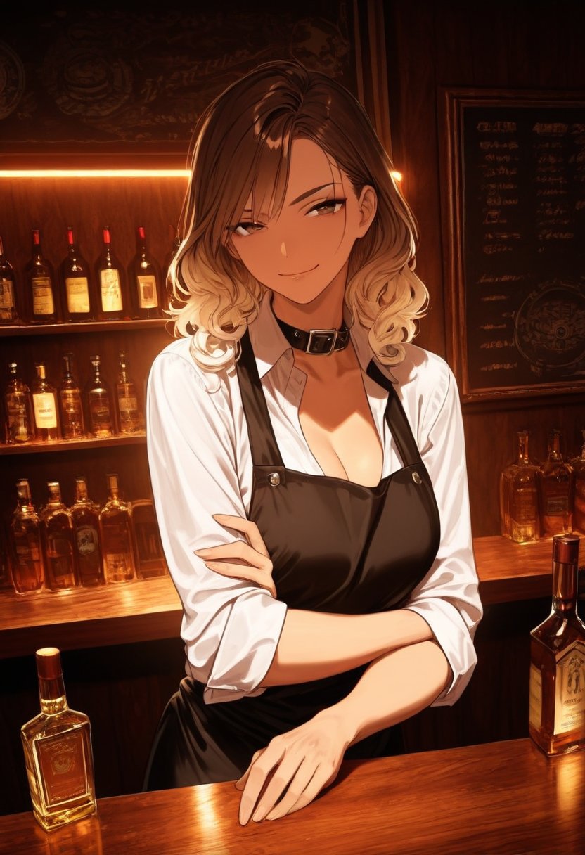 aria, the bartender - AI Character