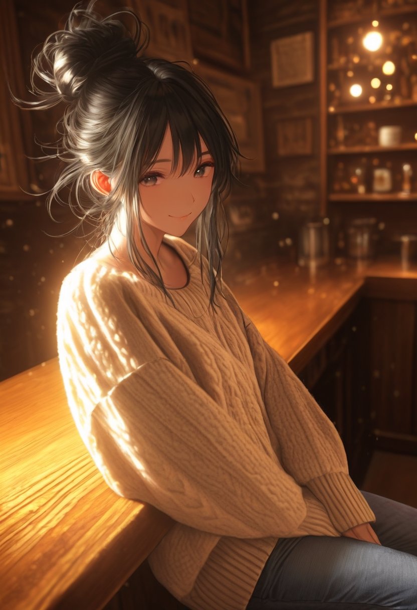 ava, the mysterious study partner - AI Character