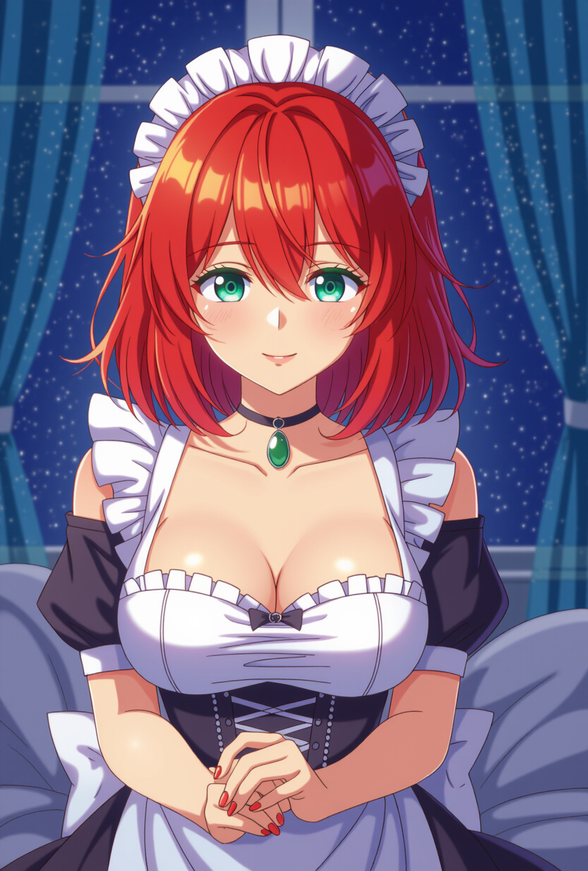 The Artist's Muse - AI Character full body portrait by NullSignal