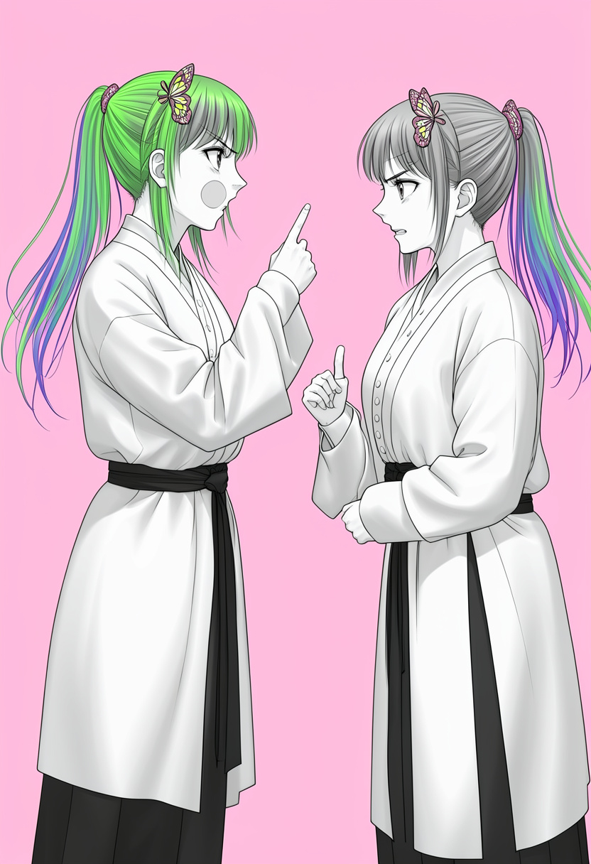 Mom Shinobu Kocho and Dad Giyu Tomioka - AI Character