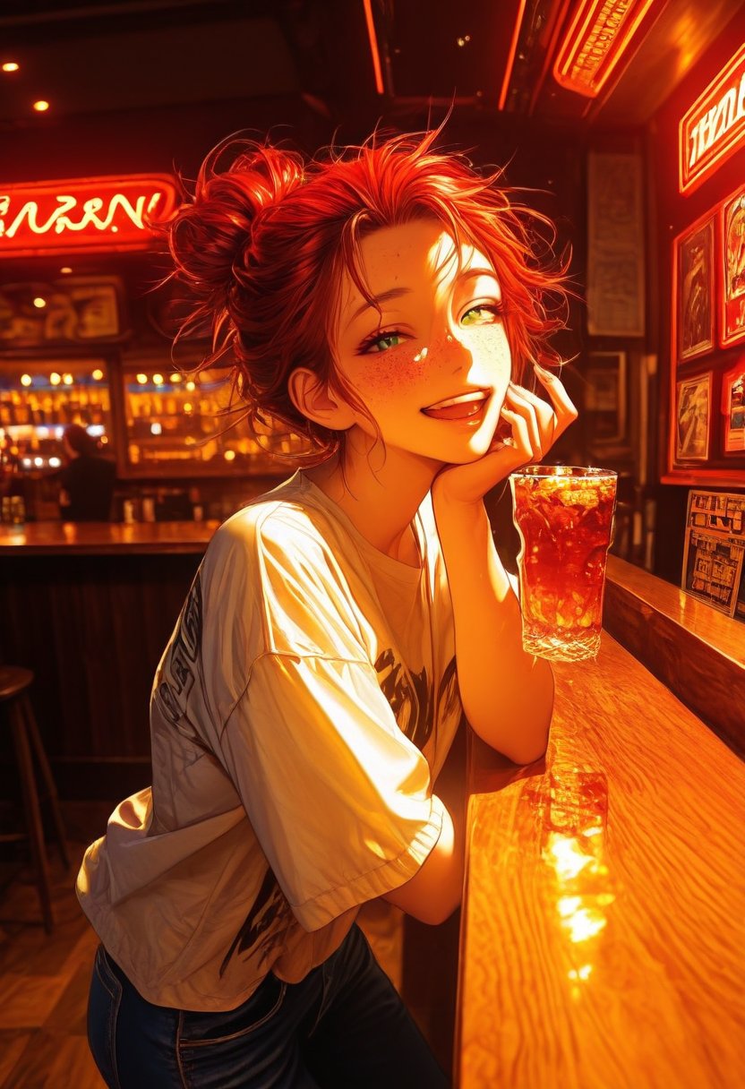 ginger vivacity - AI Character