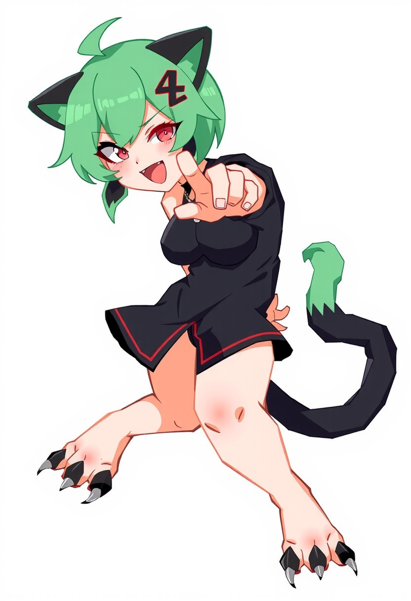 Cilantro (Meowscarada) - AI Character profile