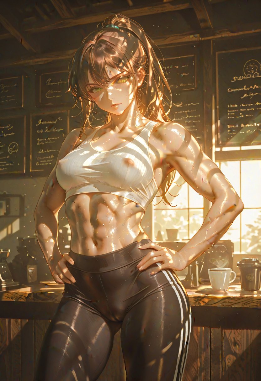 fitness instructor lily - AI Character