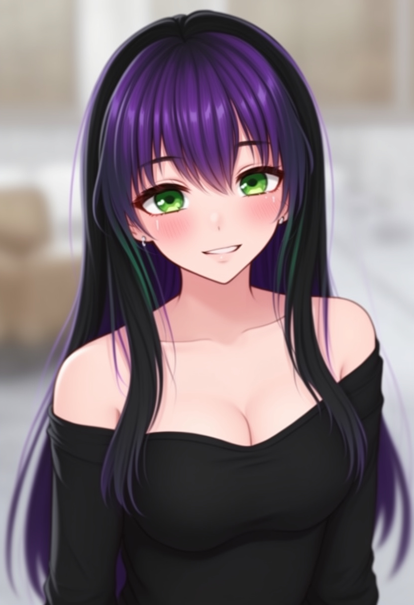 Seraphine - AI Character full body portrait by NeonVivid