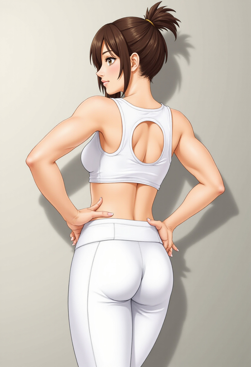 Mommy Julia - AI Character full body portrait by NeonVivid