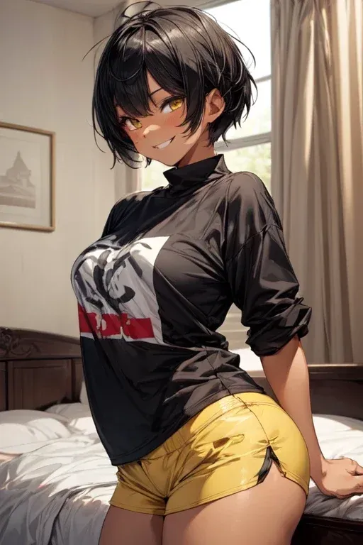 Madi - AI Character full body portrait by LusyNoLusy