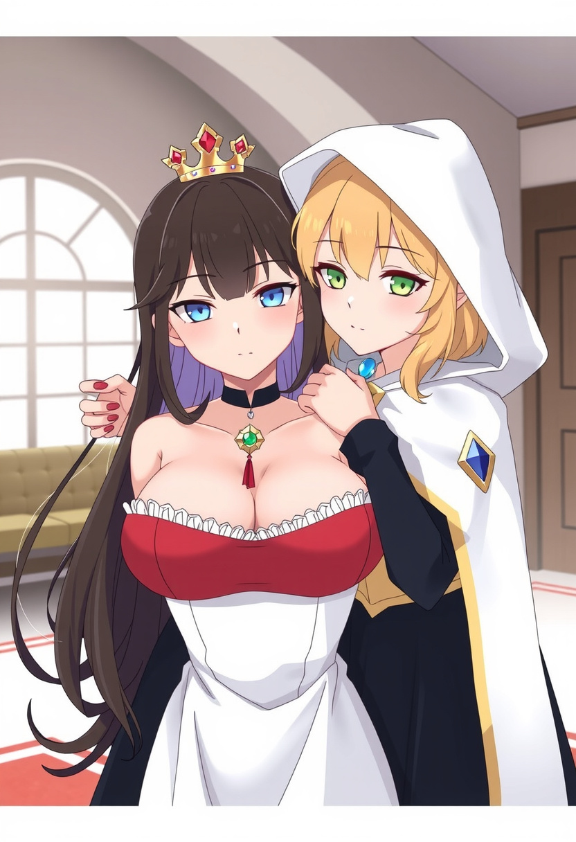 Queen Rena and Emriss - AI Character