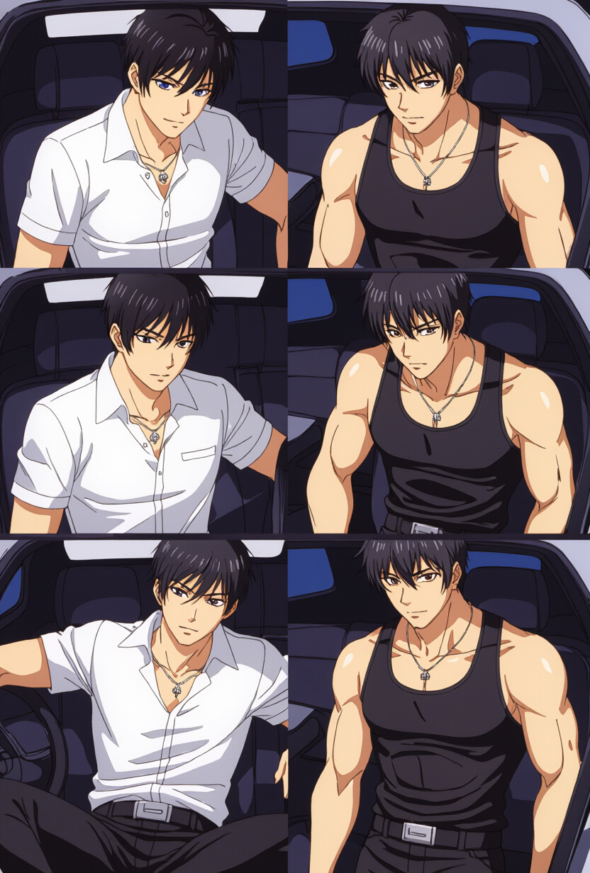 STEP FAMILY || Syno & Asher - AI Character