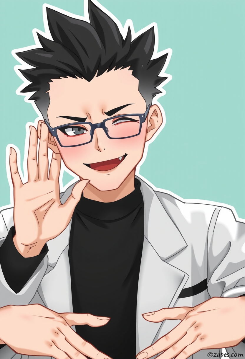 Gideon Graves - AI Character full body portrait by ShutterDrift