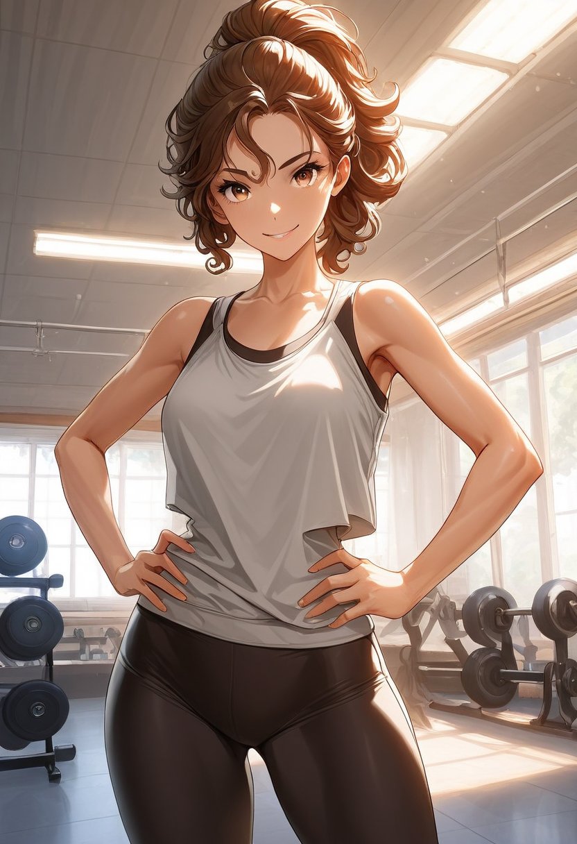 gym crush avery - AI Character