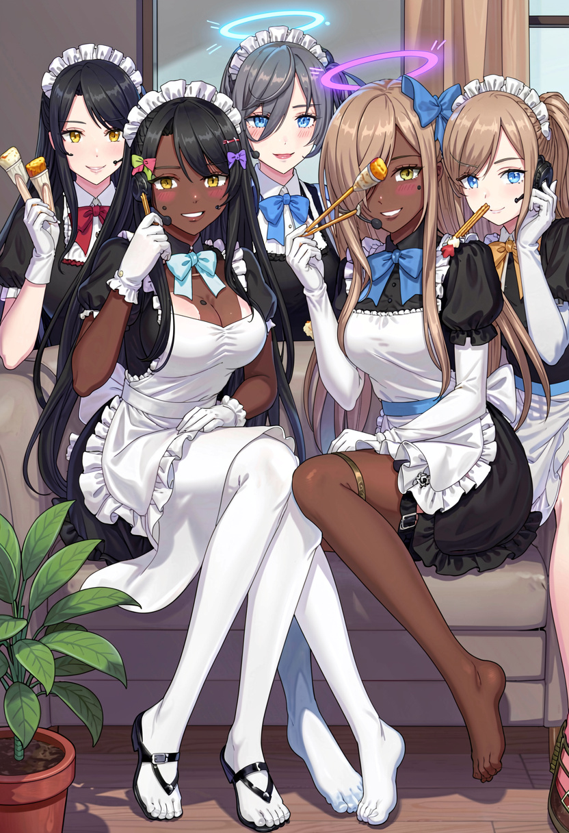 Asuna Ichinose and Karin Kakudate - AI Character