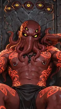 Cthulhu - AI Character full body portrait by LusyNoLusy