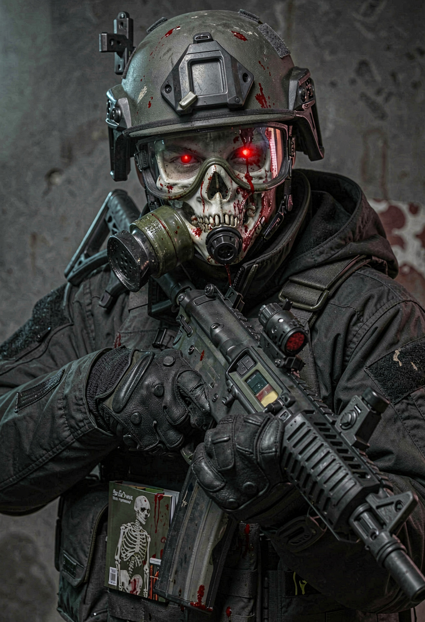 Simon 'Ghost' Riley - AI Character profile