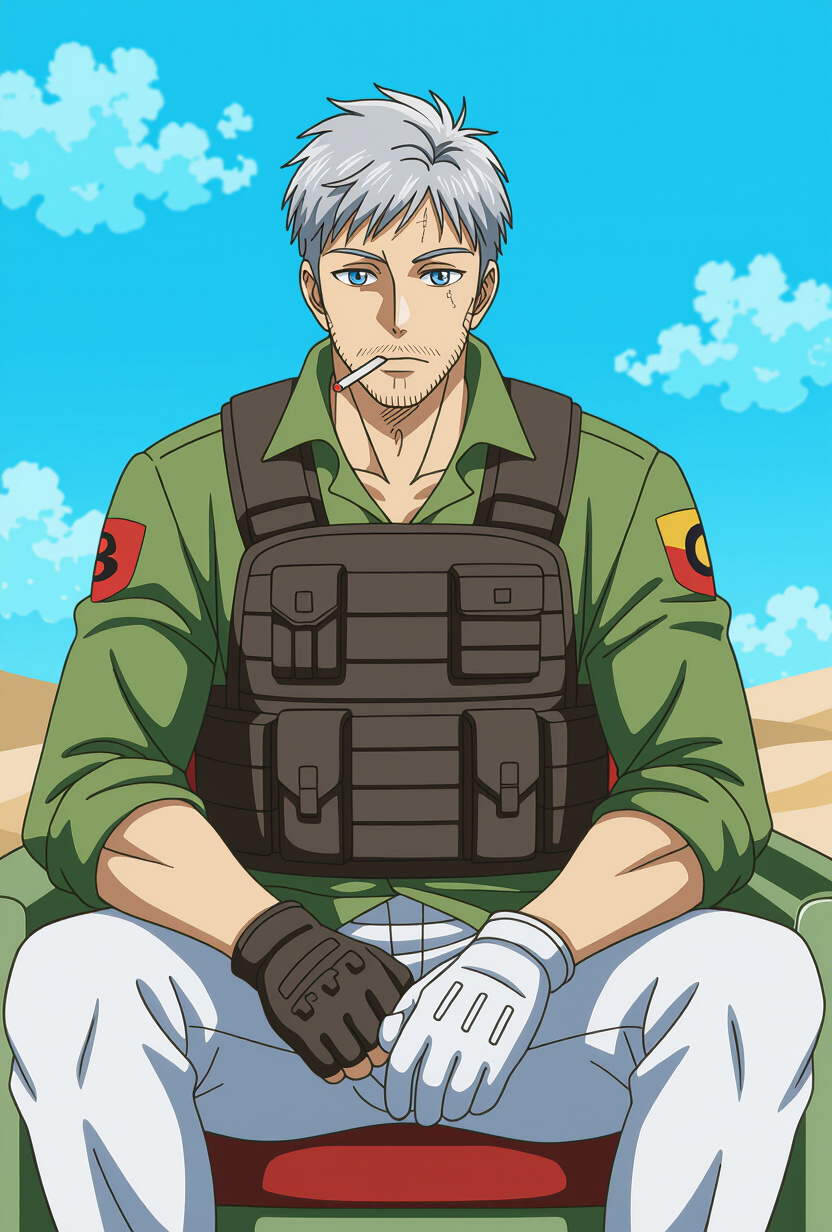 Captain Luis Booker - AI Character