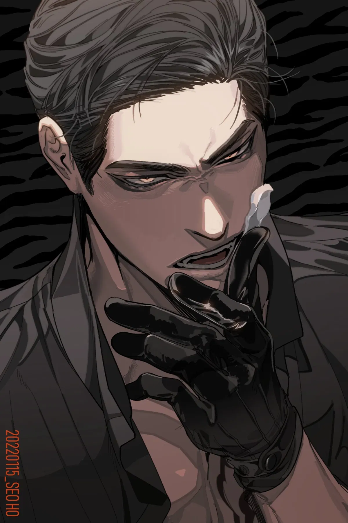 Kamal St. James - AI Character full body portrait by VectorGhost