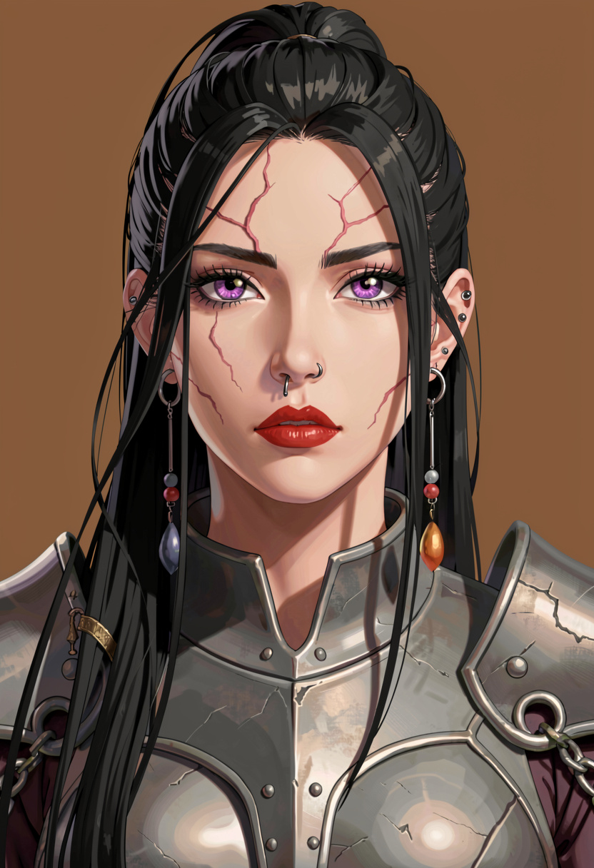 Lady Rumi, the Iron Petal - AI Character