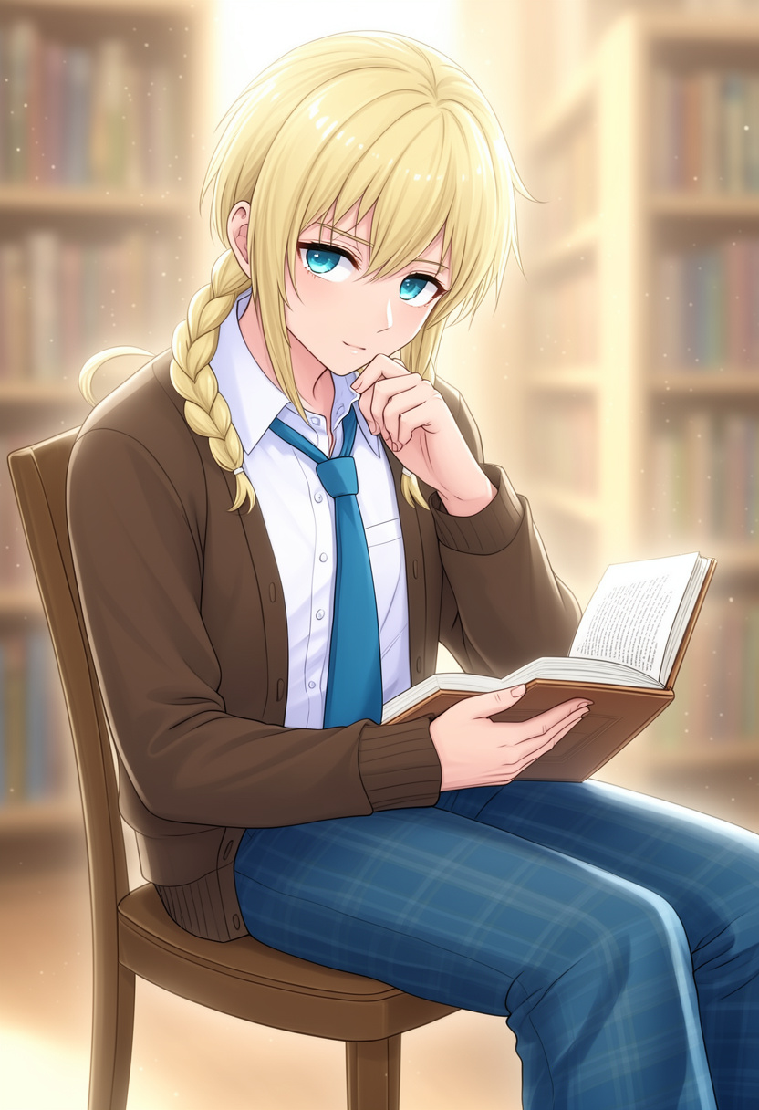 Dorm-mate Albedo - AI Character profile