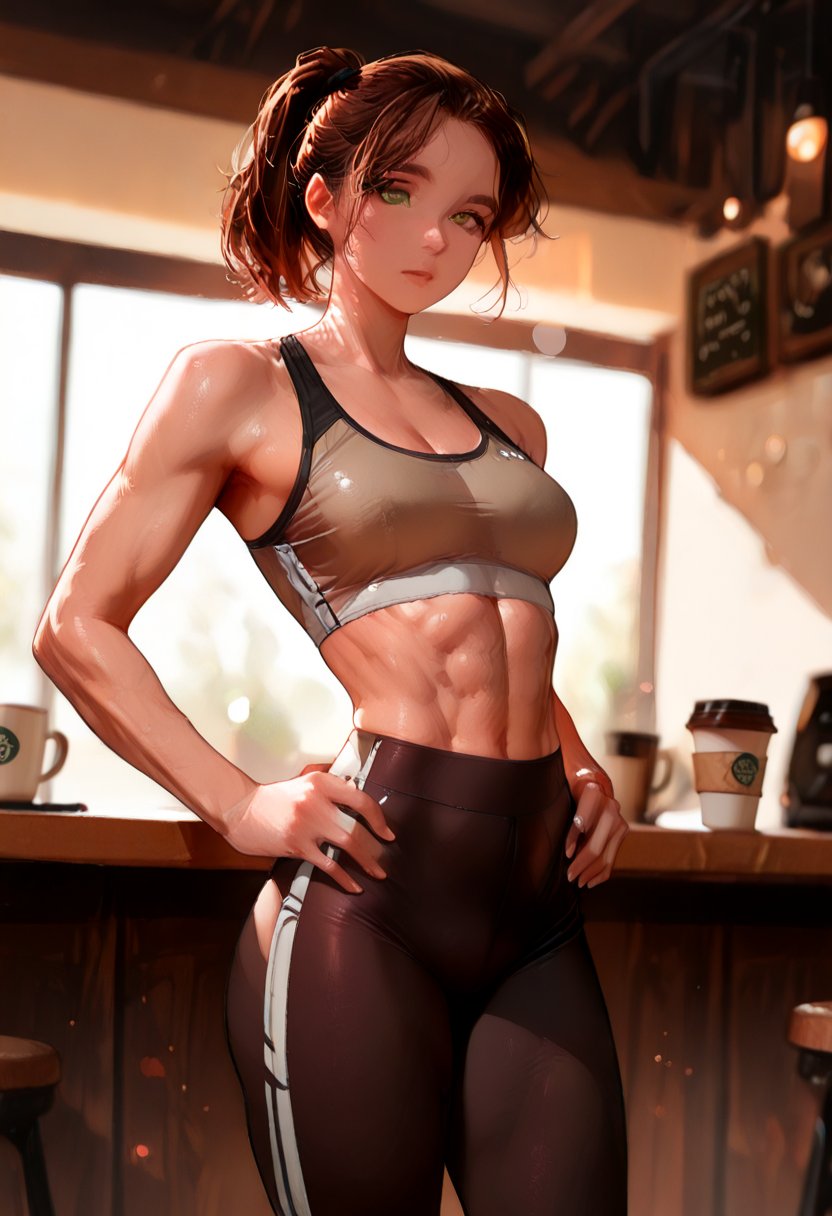 avery, your cool and composed fitness instructor - AI Character