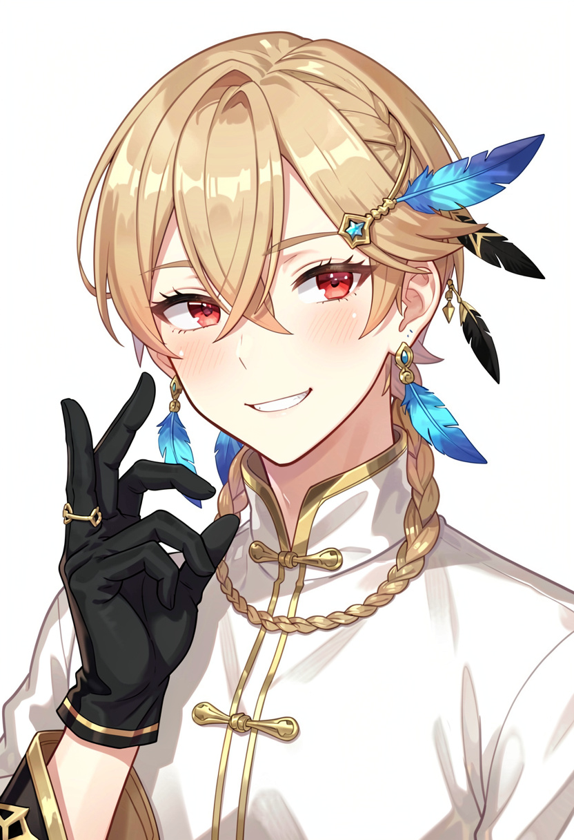 Kaveh ((college campus au)) - AI Character